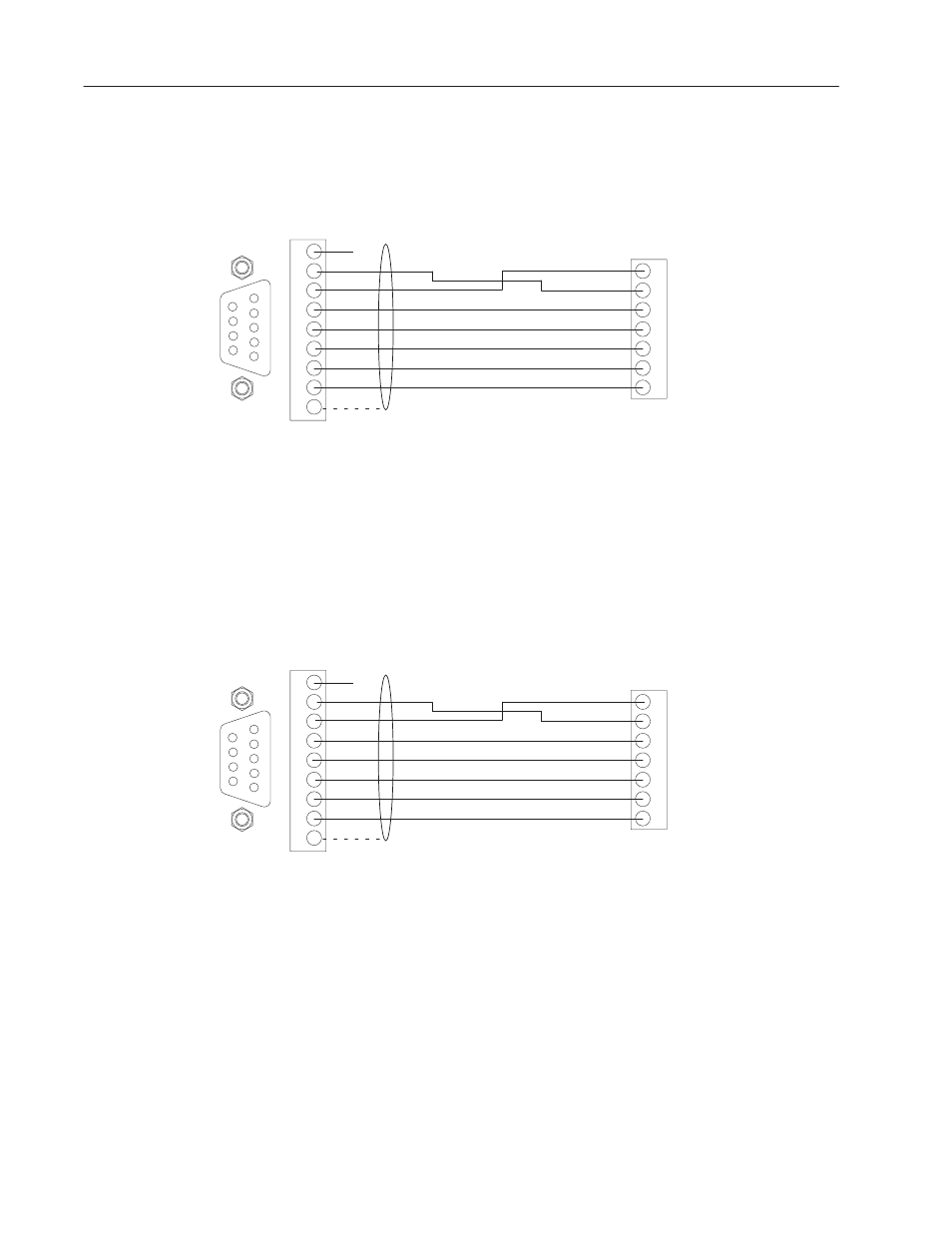 Db-9 connector (female) (dce), Rs-232 peripheral port | Rockwell Automation 2706-M1 MESSAGEVIEW 421 HARDWARE MANUAL User Manual | Page 105 / 135