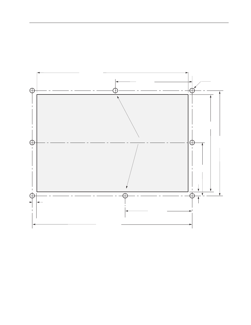 Cutout dimensions, Messageview 421f terminal cutout dimensions, Front view | Rockwell Automation 2706-M1 MESSAGEVIEW 421 HARDWARE MANUAL User Manual | Page 88 / 135