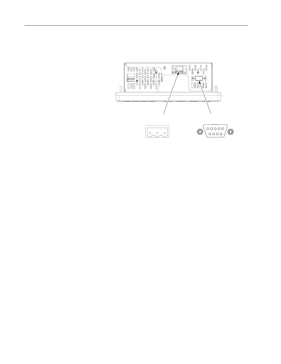 Communication ports | Rockwell Automation 2706-M1 MESSAGEVIEW 421 HARDWARE MANUAL User Manual | Page 95 / 135