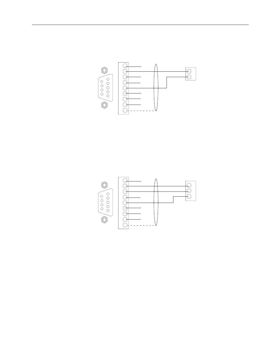 Db-9 connector (female) (dce) | Rockwell Automation 2706-M1 MESSAGEVIEW 421 HARDWARE MANUAL User Manual | Page 98 / 135