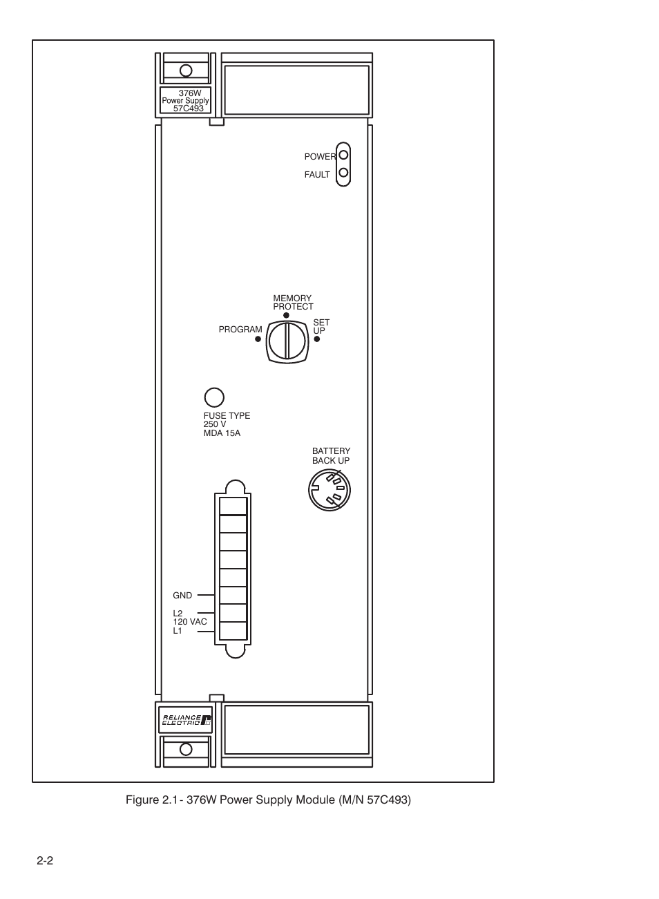 Rockwell Automation 57C332 AutoMax Power Supply Module and Racks User Manual | Page 10 / 44