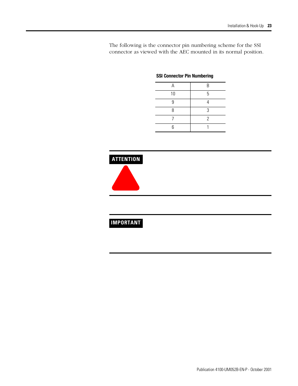 Rockwell Automation 4100 AEC Absolute Encoder Converter Installation User Manual | Page 31 / 61