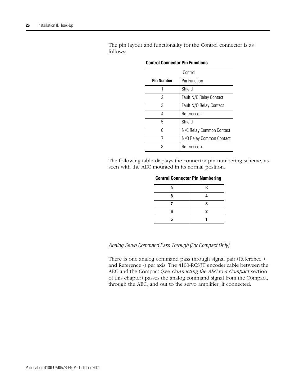 Rockwell Automation 4100 AEC Absolute Encoder Converter Installation User Manual | Page 34 / 61