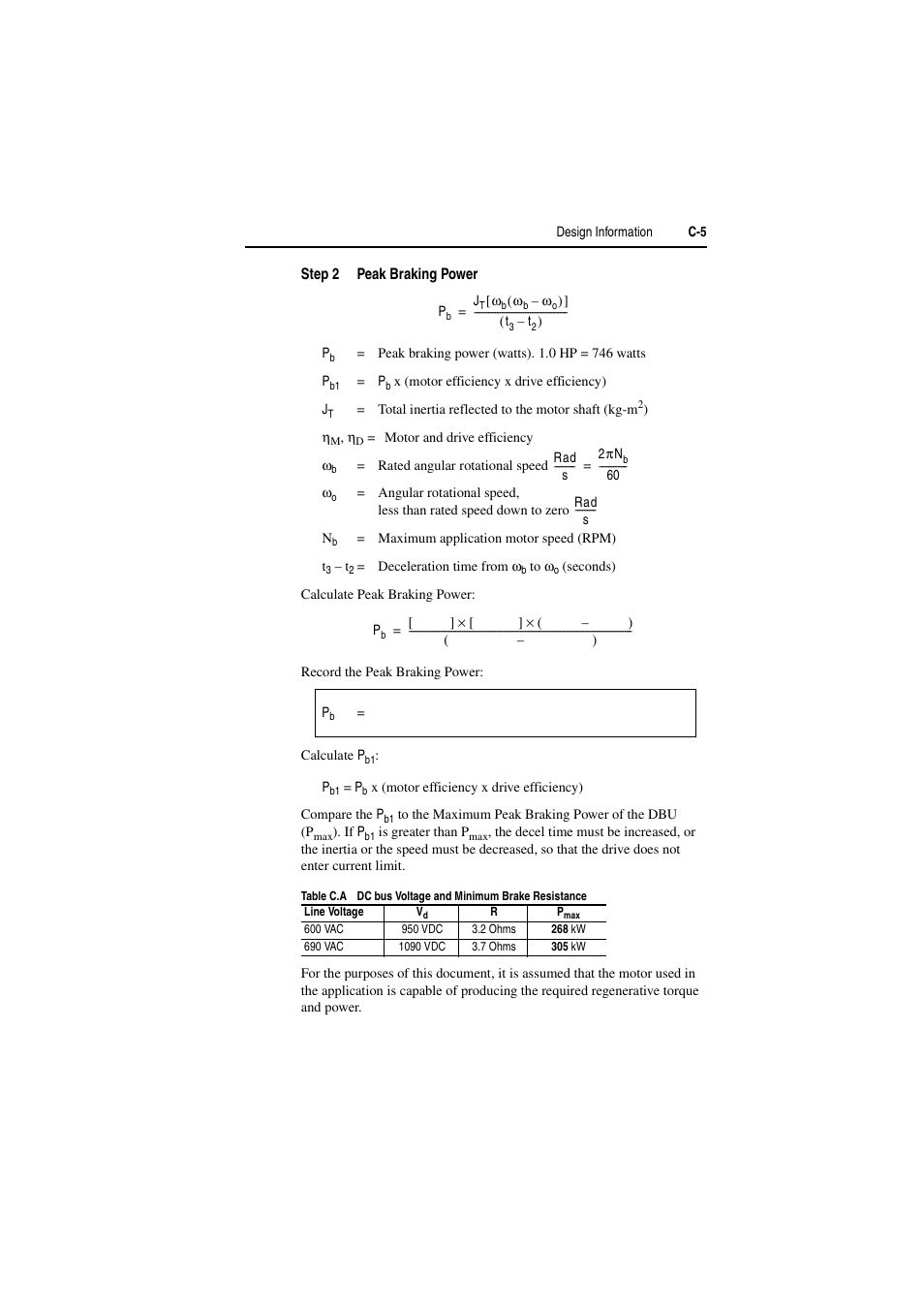 Rockwell Automation AK DBU - Dynamic Braking Unit 600/690 VAC User Manual | Page 43 / 56