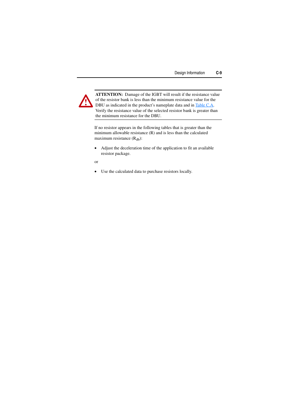 Rockwell Automation AK DBU - Dynamic Braking Unit 600/690 VAC User Manual | Page 47 / 56