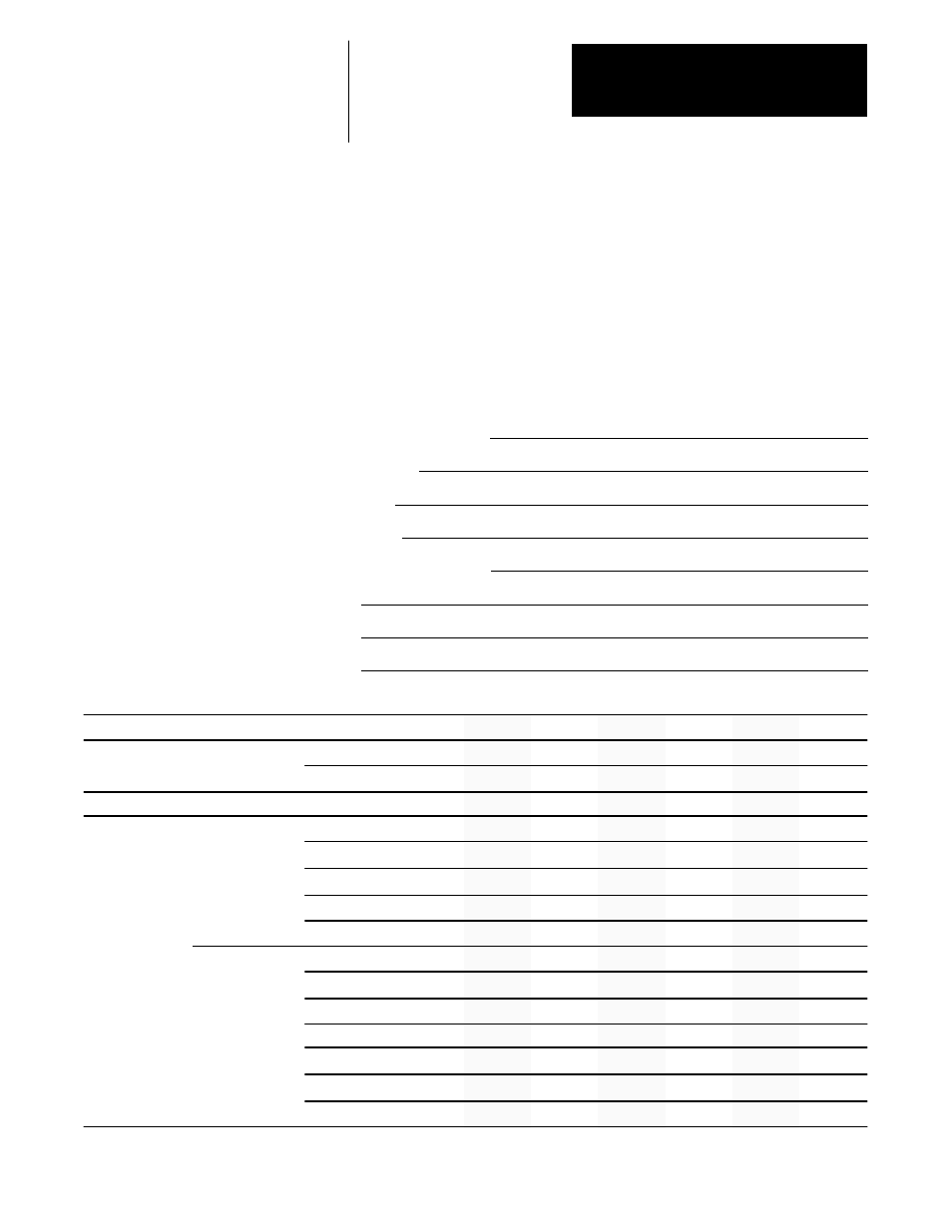 Parameter record | Rockwell Automation 8510 AC Spindle Drive System Programming Manual User Manual | Page 44 / 47