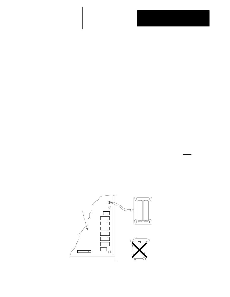 4b.2.3 servo module battery replacement | Rockwell Automation 8520 9/Series CNC Integration Maintenance Manual Documentation Set User Manual | Page 161 / 898