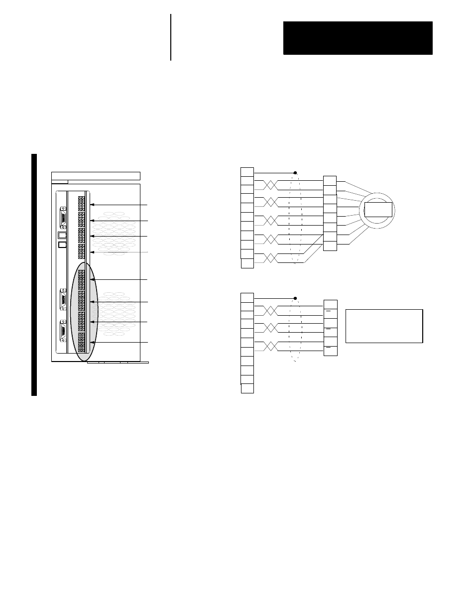 5b.3.2 connecting a quad b optional feedback ports | Rockwell Automation 8520 9/Series CNC Integration Maintenance Manual Documentation Set User Manual | Page 305 / 898