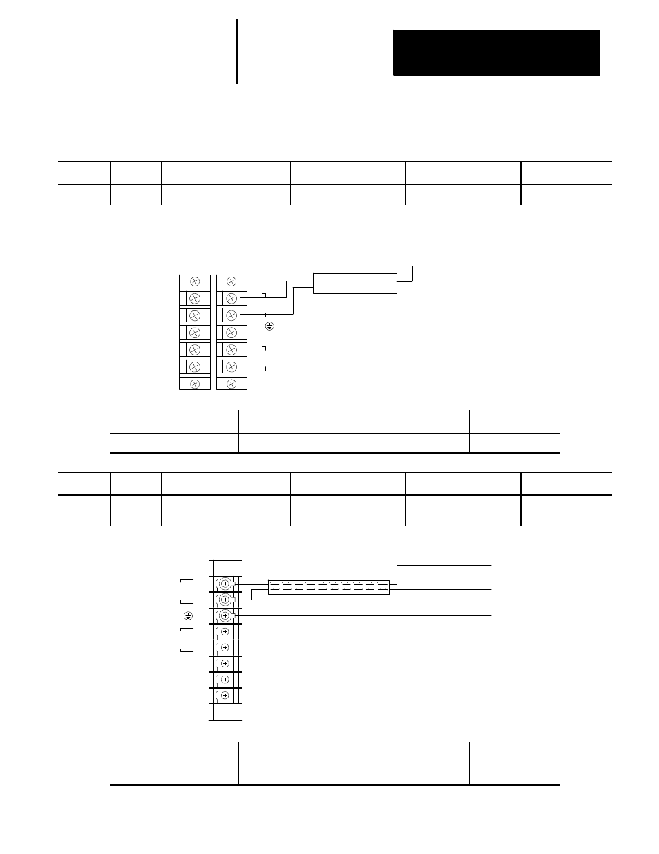 Table 7a.a cable and connector list (continued) | Rockwell Automation 8520 9/Series CNC Integration Maintenance Manual Documentation Set User Manual | Page 363 / 898