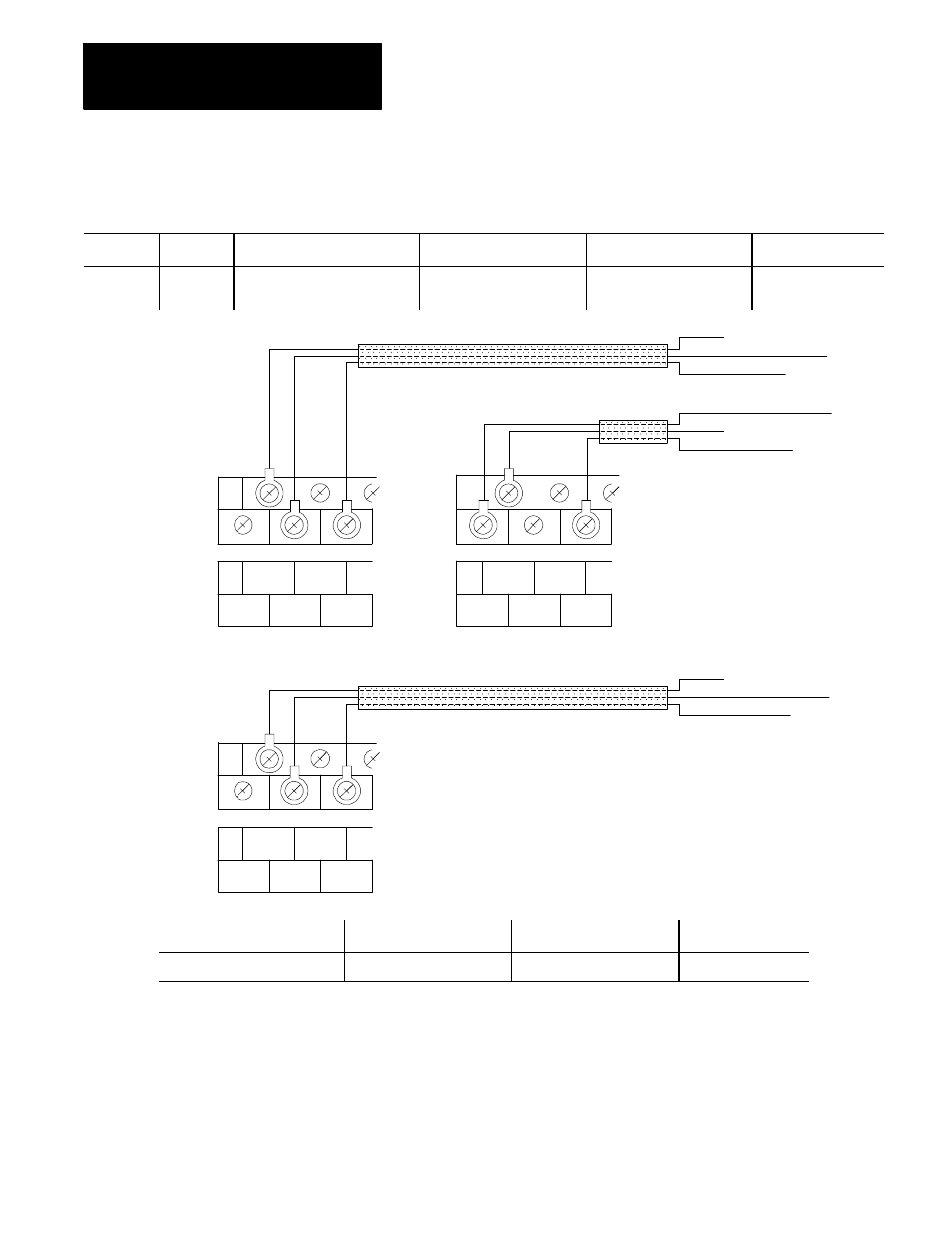Table 7a.a cable and connector list (continued) | Rockwell Automation 8520 9/Series CNC Integration Maintenance Manual Documentation Set User Manual | Page 392 / 898