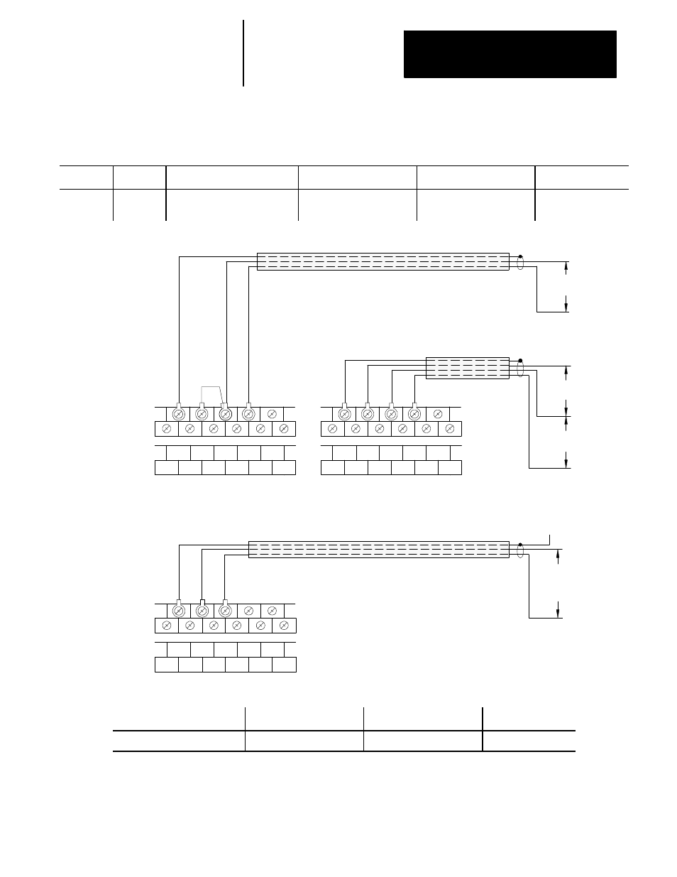 Table 7a.a cable and connector list (continued) | Rockwell Automation 8520 9/Series CNC Integration Maintenance Manual Documentation Set User Manual | Page 393 / 898