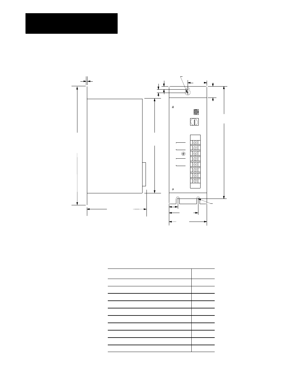 2b.1 common system component dimensions | Rockwell Automation 8520 9/Series CNC Integration Maintenance Manual Documentation Set User Manual | Page 67 / 898