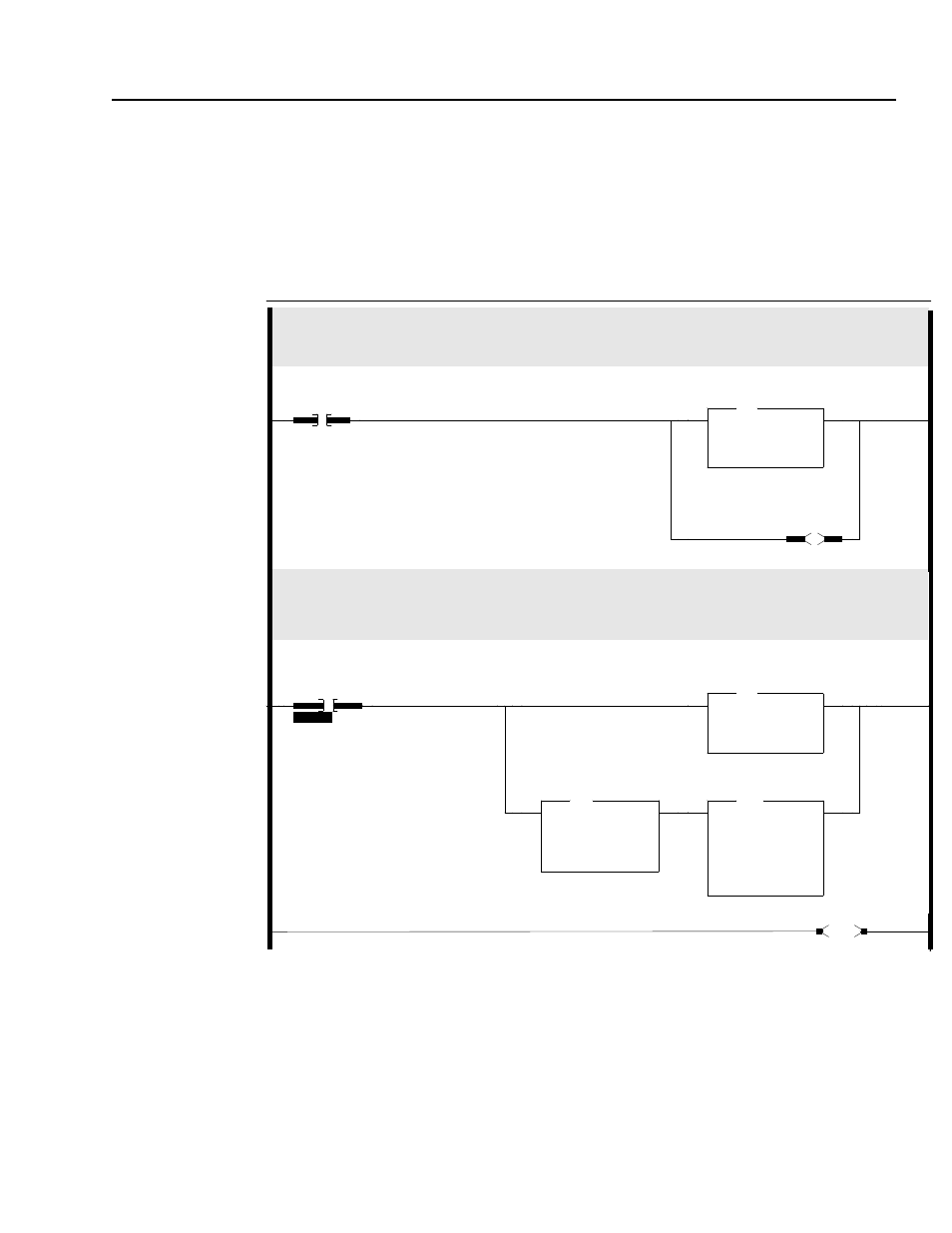 Slc ladder example slc messaging, Figure 6.10 slc messaging example | Rockwell Automation 2100-GK61 DeviceNet to SCANport User Manual | Page 111 / 212