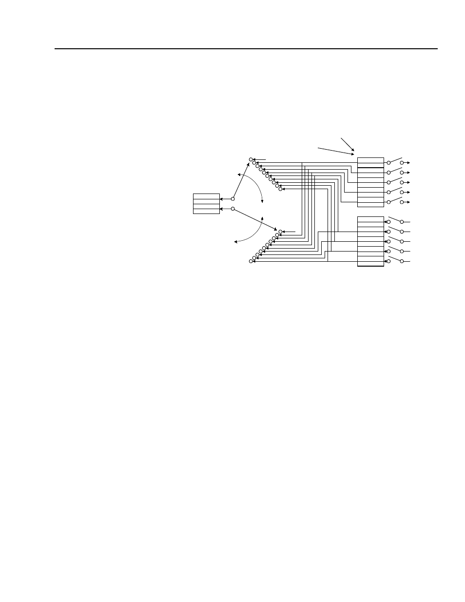 Enabling the adapter to transmit peer i/o, Figure b.8 transmitting i/o to another adapter | Rockwell Automation 2100-GK61 DeviceNet to SCANport User Manual | Page 141 / 212