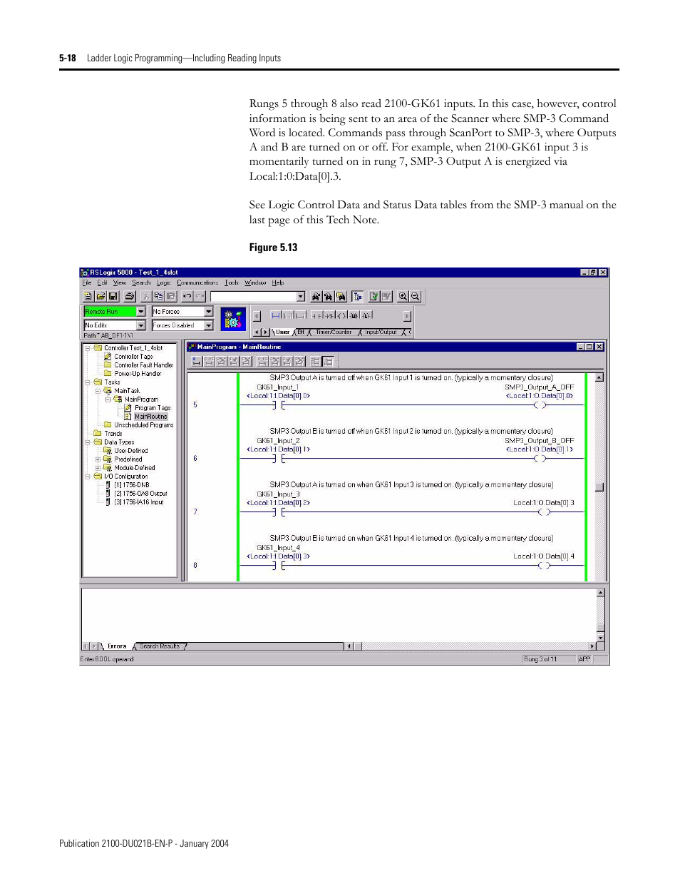 Rockwell Automation 2100-GK61 DeviceNet to SCANport User Manual | Page 203 / 212