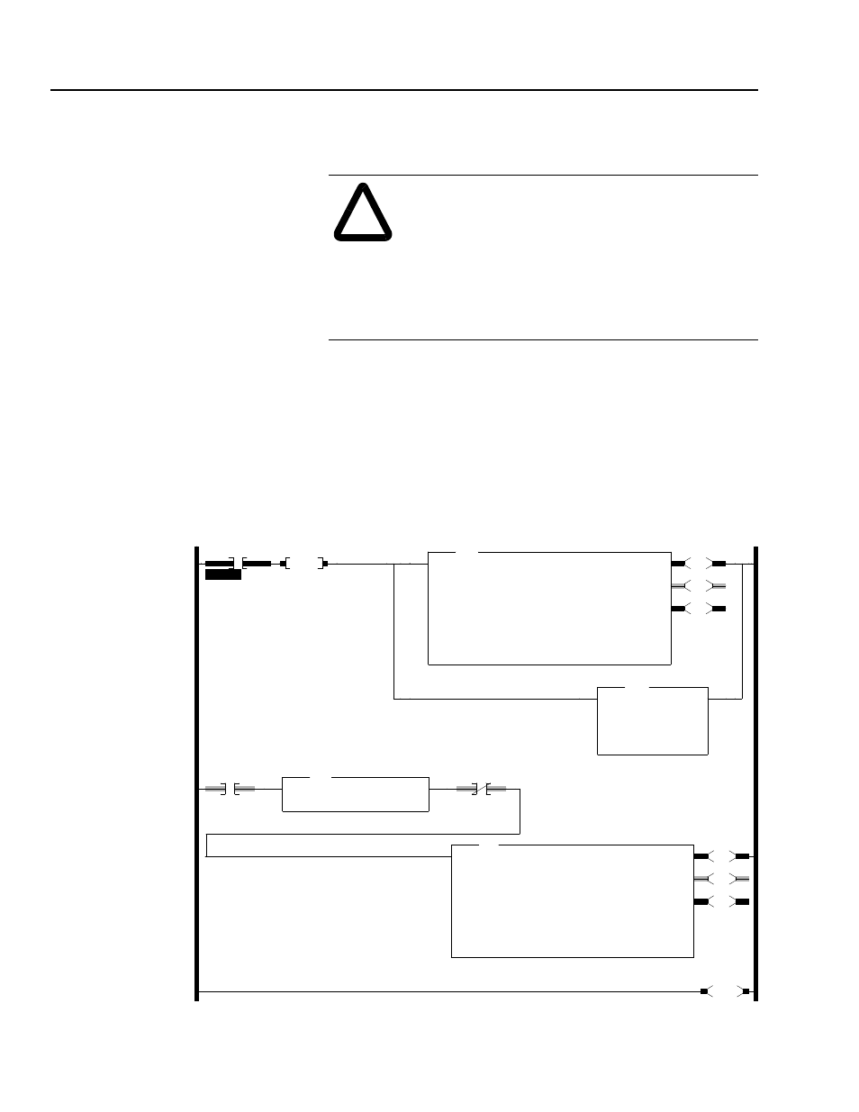 Examples, Plc-5 ladder example plc messaging | Rockwell Automation 2100-GK61 DeviceNet to SCANport User Manual | Page 98 / 212