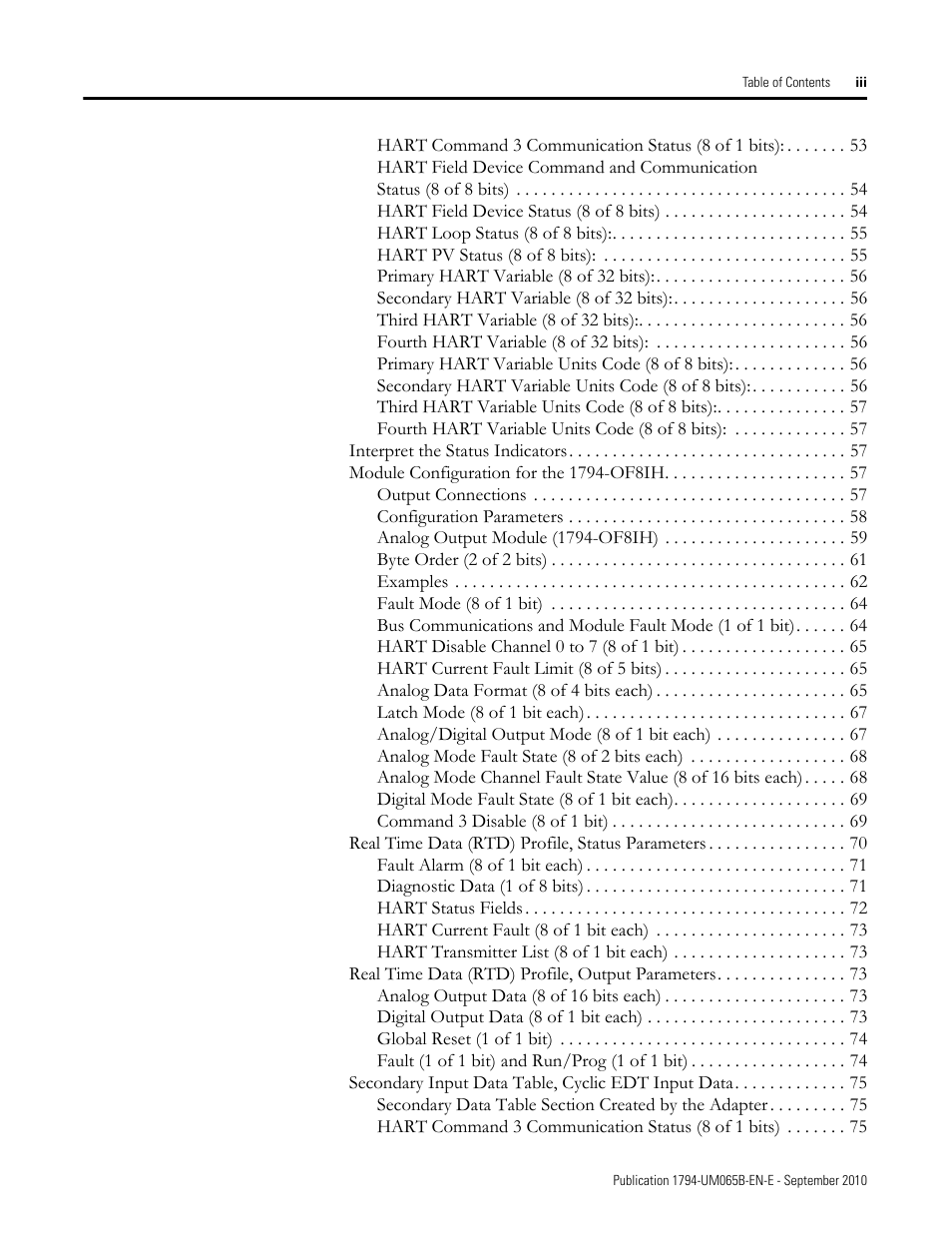 Rockwell Automation 1794-OF8IH FLEX Isolated Input/Output HART Analog Modules User Manual | Page 9 / 164