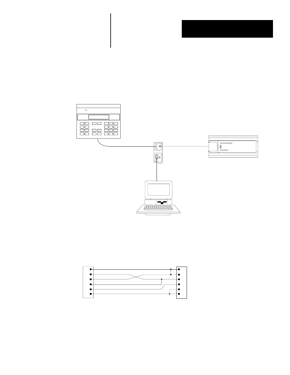 Dh485 communications with a micrologix 1000 | Rockwell Automation 2707-M232P3_M485P3 DTAM Micro Operator Interface Module User Manual | Page 73 / 124