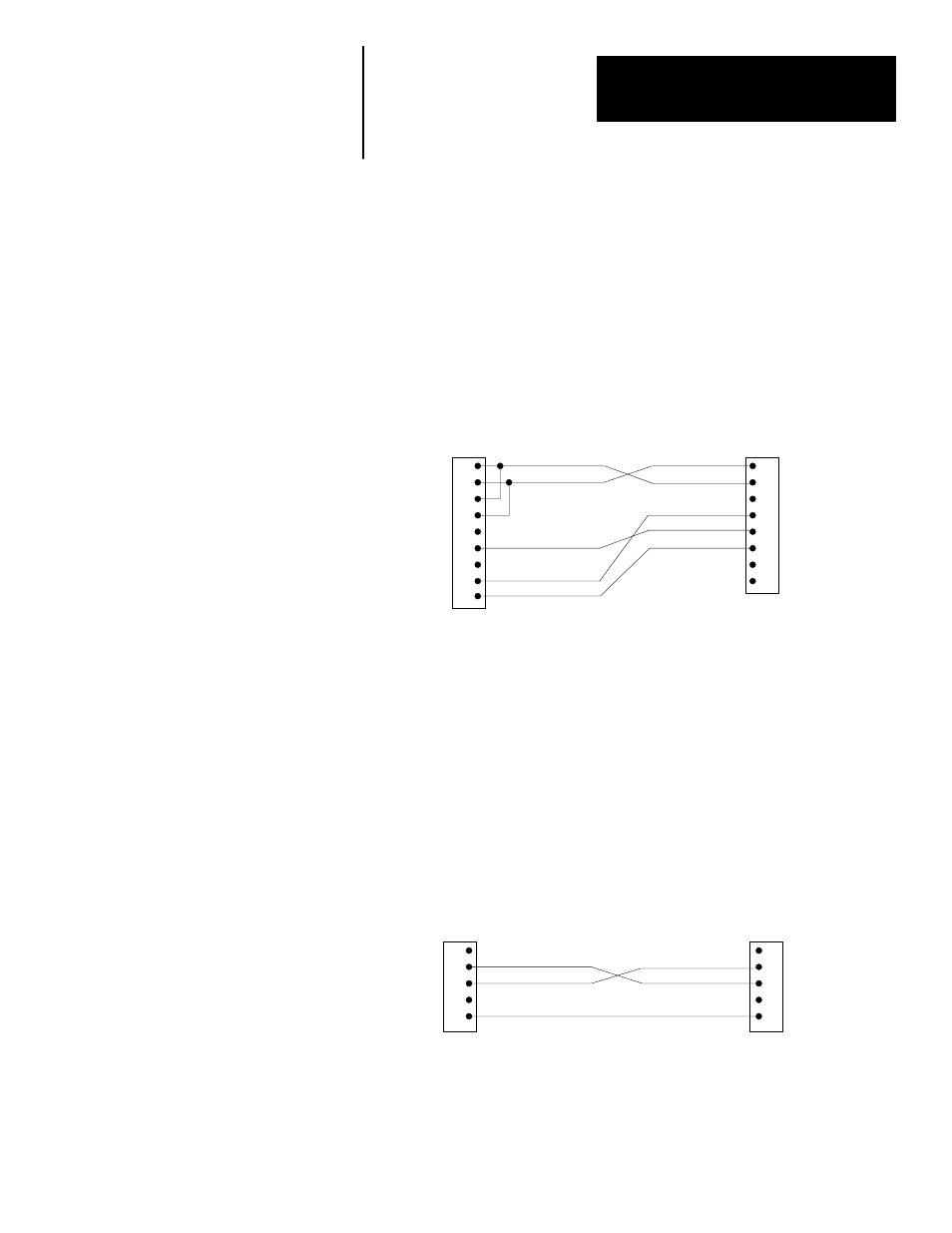 B - dtam micro cable diagrams, Dtam micro cable diagrams, Dtam micro cables | Appendix | Rockwell Automation 2707-M232P3_M485P3 DTAM Micro Operator Interface Module User Manual | Page 91 / 124