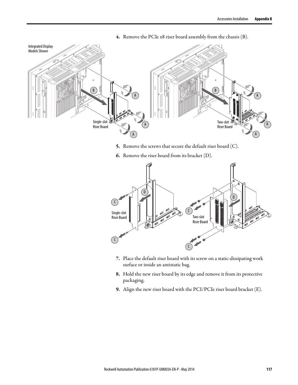 Rockwell Automation 6189x Integrated Display Industrial Computers User Manual User Manual | Page 117 / 124