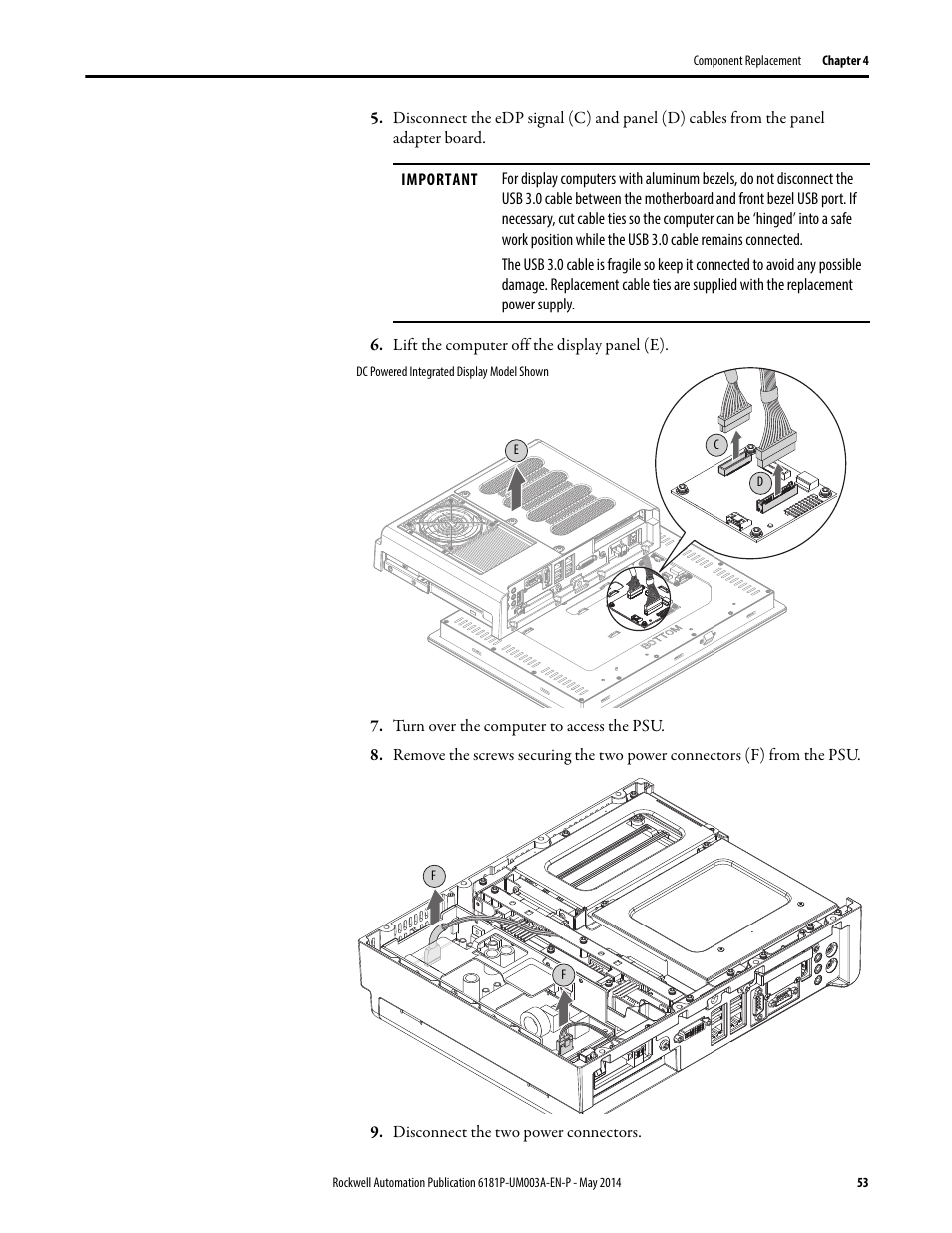 Rockwell Automation 6189x Integrated Display Industrial Computers User Manual User Manual | Page 53 / 124