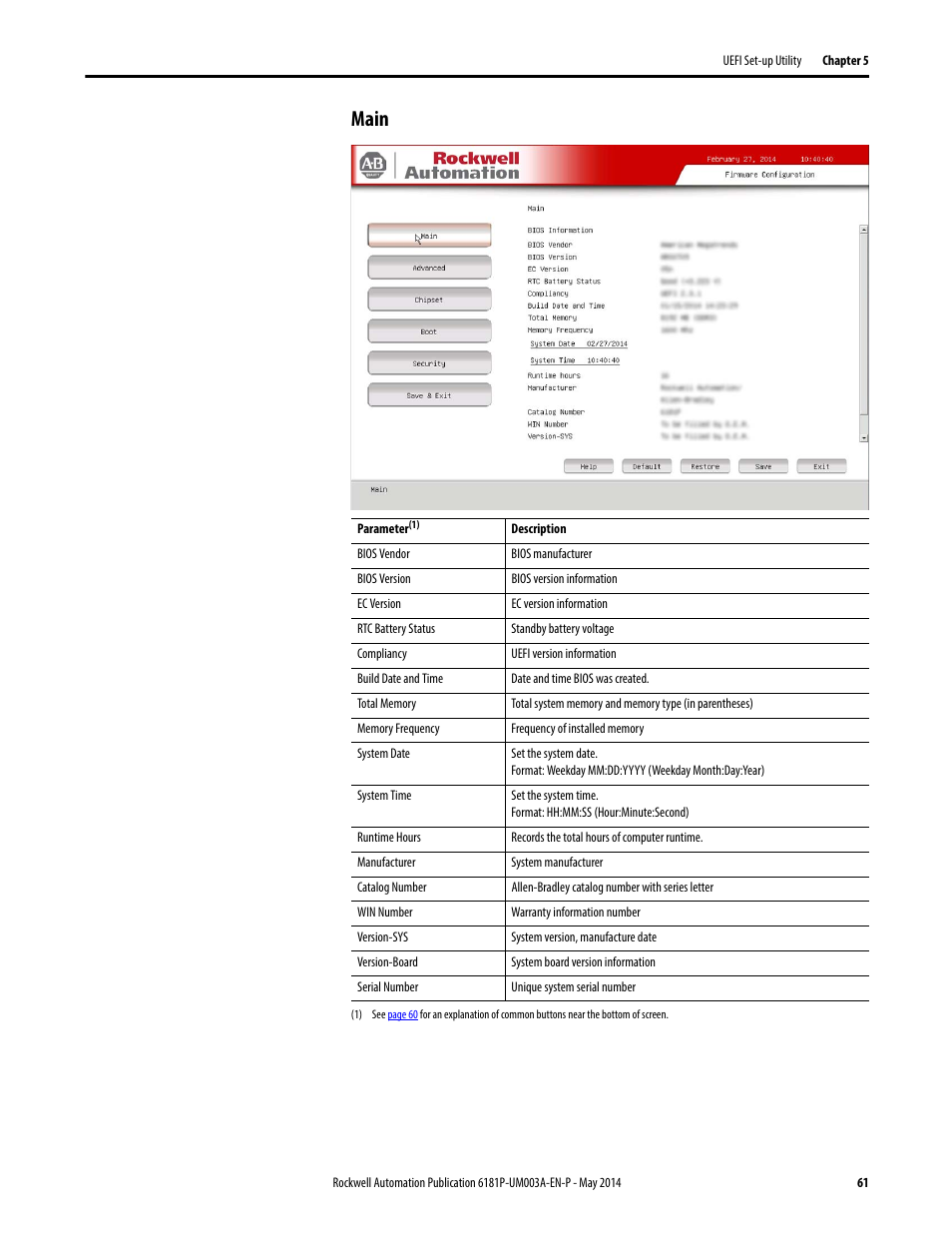 Main | Rockwell Automation 6189x Integrated Display Industrial Computers User Manual User Manual | Page 61 / 124