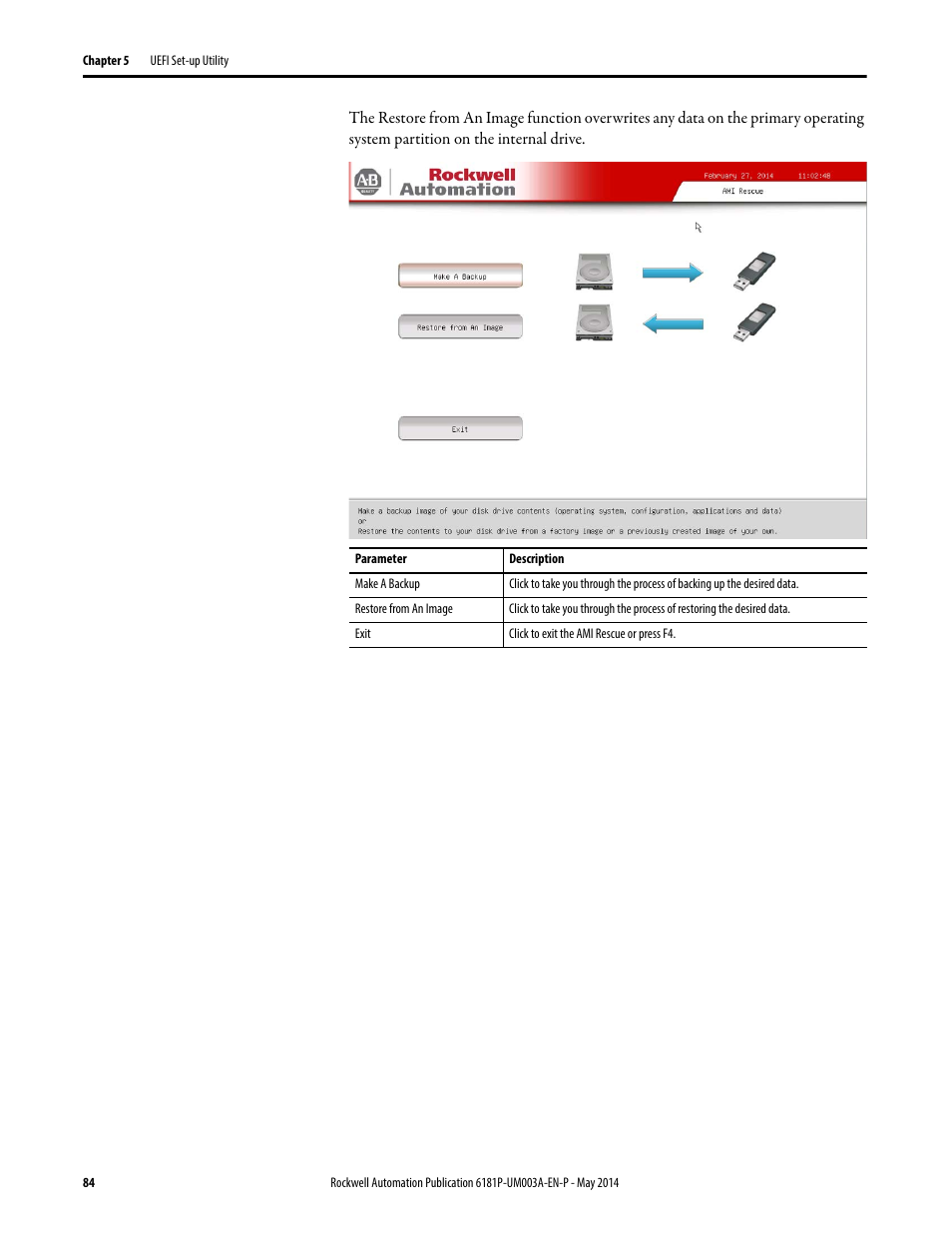 Rockwell Automation 6189x Integrated Display Industrial Computers User Manual User Manual | Page 84 / 124