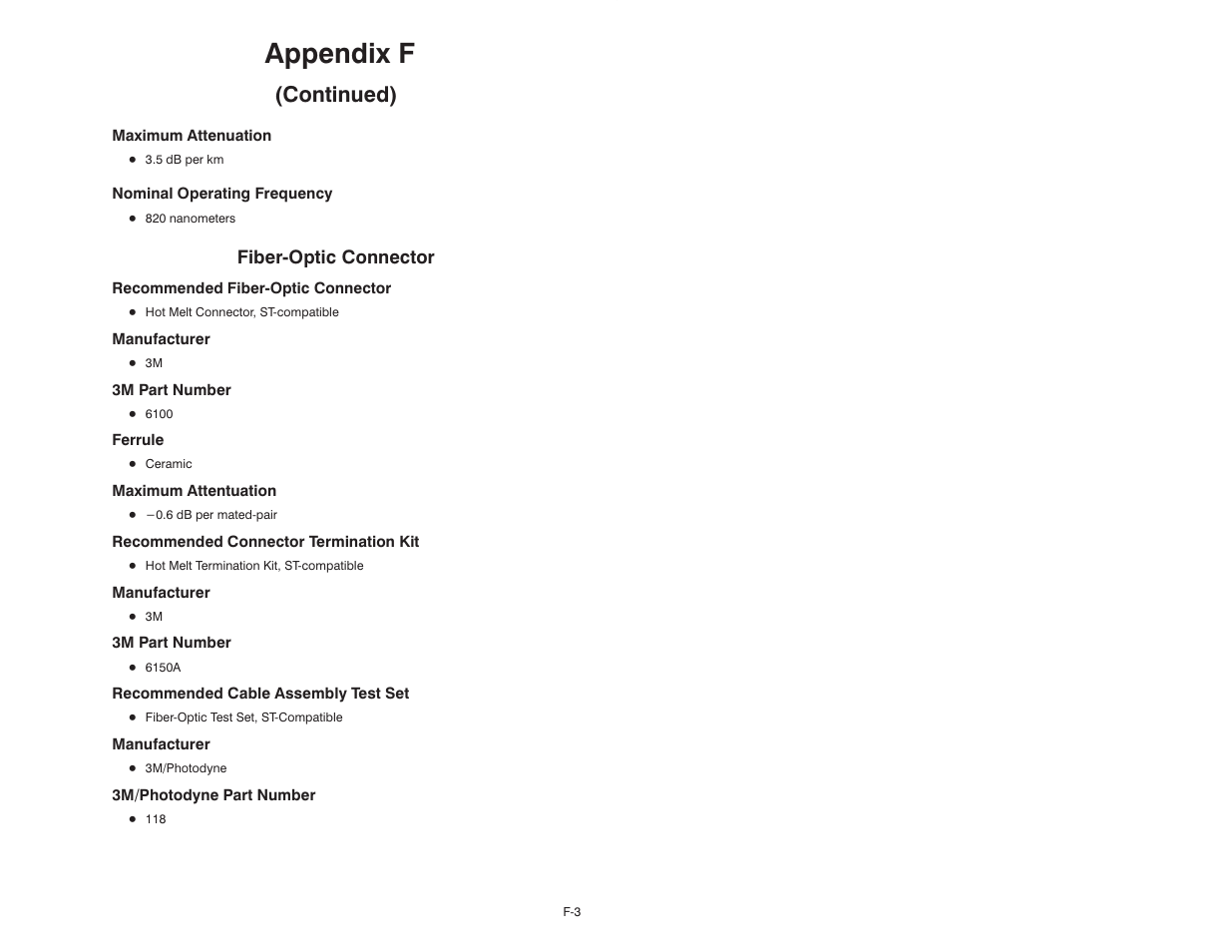 Appendix f, Continued) | Rockwell Automation 57C329 Remote I/O Communications, AutoMax User Manual | Page 109 / 144