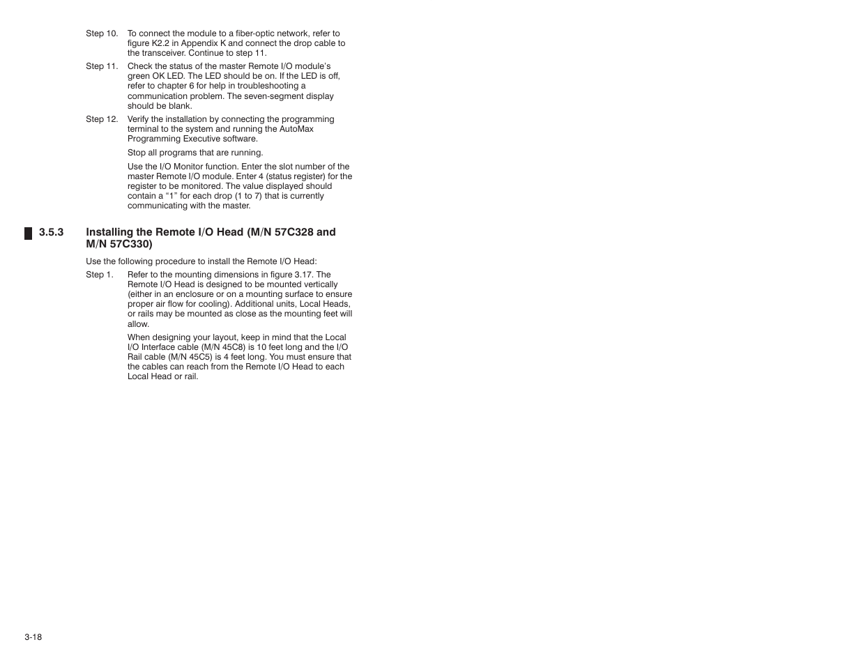 Rockwell Automation 57C329 Remote I/O Communications, AutoMax User Manual | Page 44 / 144