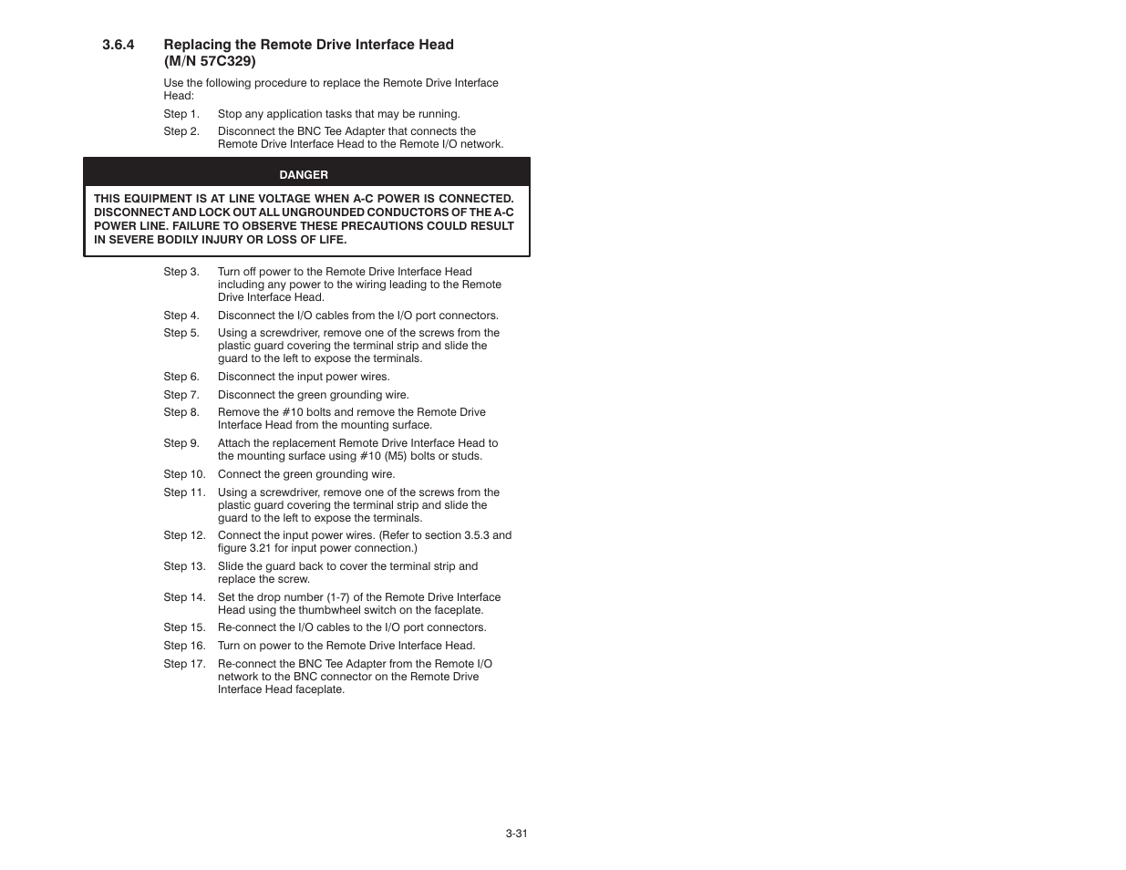 Rockwell Automation 57C329 Remote I/O Communications, AutoMax User Manual | Page 57 / 144