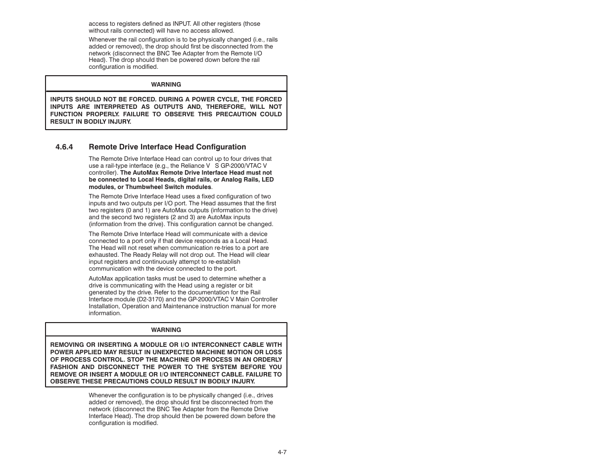 Rockwell Automation 57C329 Remote I/O Communications, AutoMax User Manual | Page 69 / 144