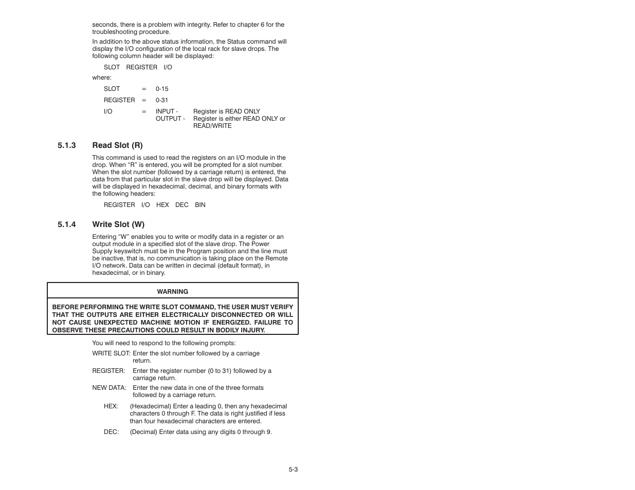 Rockwell Automation 57C329 Remote I/O Communications, AutoMax User Manual | Page 79 / 144