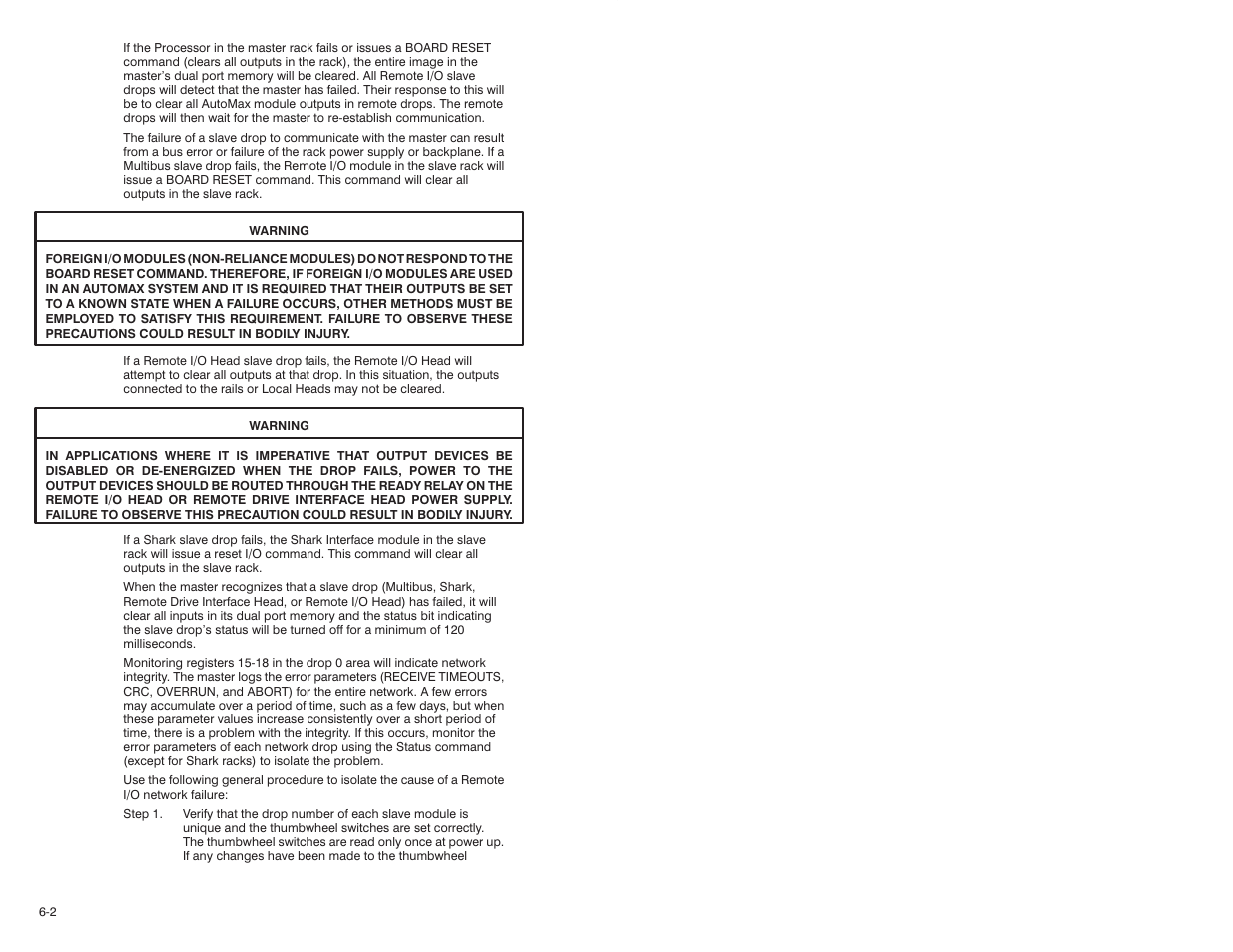 Rockwell Automation 57C329 Remote I/O Communications, AutoMax User Manual | Page 86 / 144