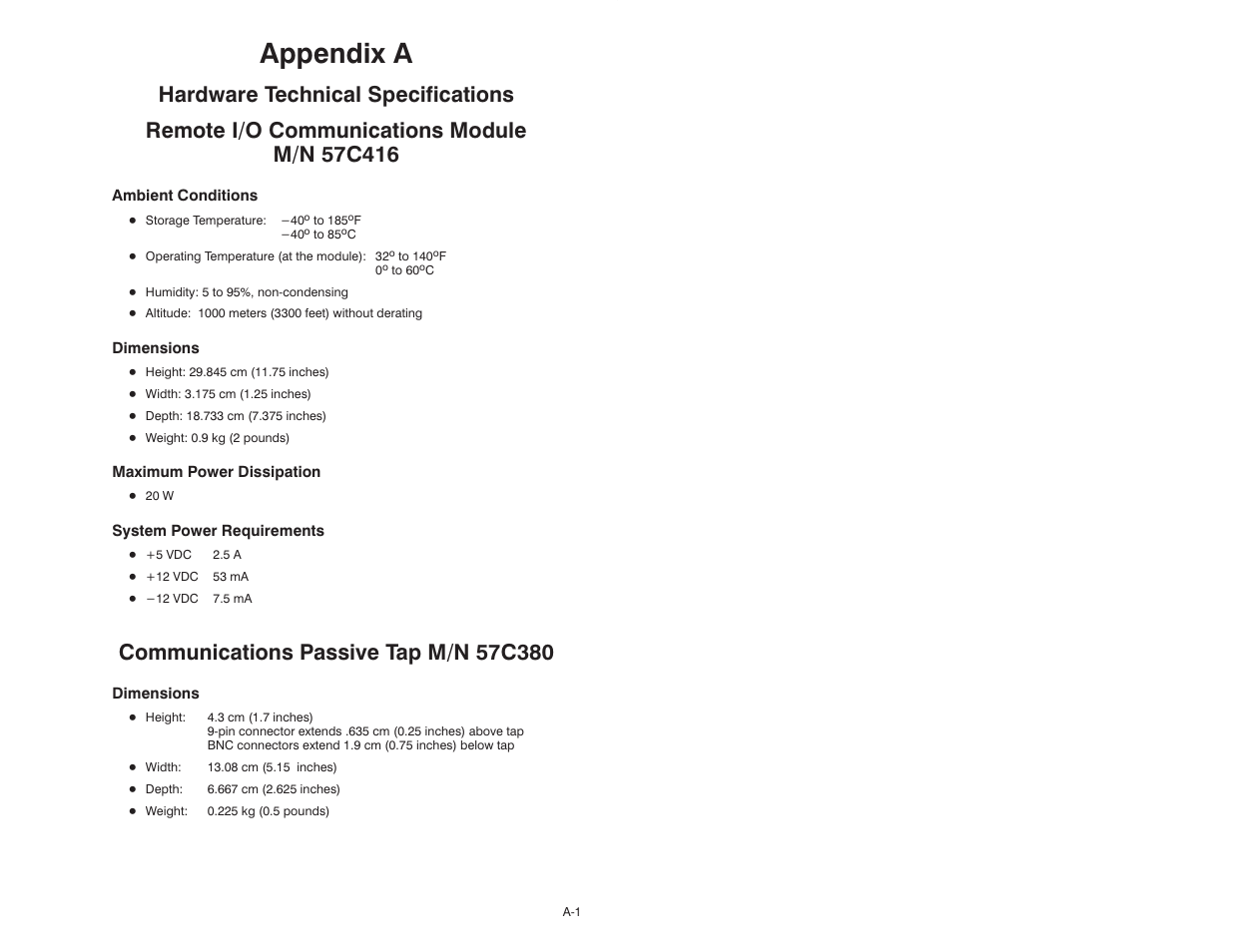 Appendix a | Rockwell Automation 57C329 Remote I/O Communications, AutoMax User Manual | Page 91 / 144