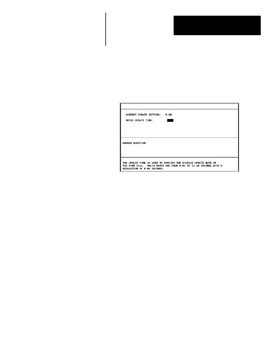 Update interval | Rockwell Automation 2707-NP DTAM Programming Software User Manual | Page 109 / 184