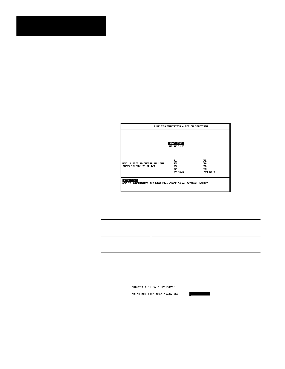 Time synchronization | Rockwell Automation 2707-NP DTAM Programming Software User Manual | Page 112 / 184