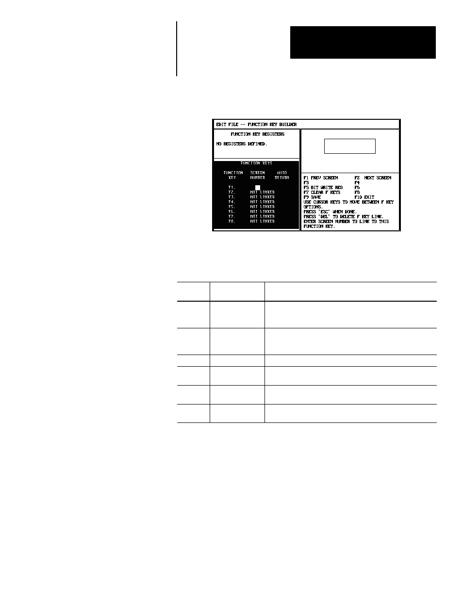 Function key builder | Rockwell Automation 2707-NP DTAM Programming Software User Manual | Page 135 / 184