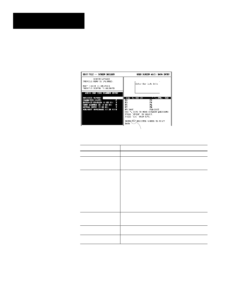 Creating an ascii entry display | Rockwell Automation 2707-NP DTAM Programming Software User Manual | Page 146 / 184