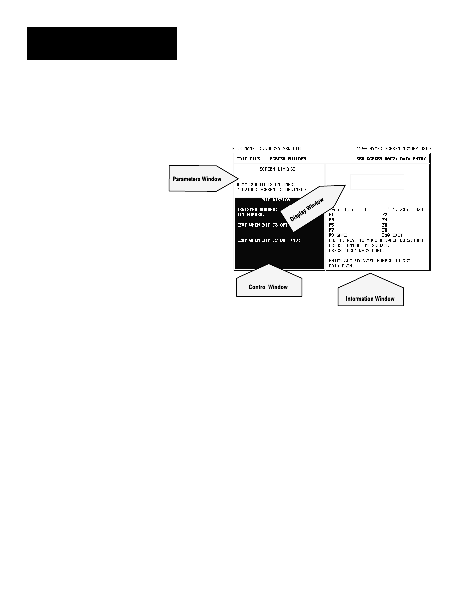Screen building conventions | Rockwell Automation 2707-NP DTAM Programming Software User Manual | Page 22 / 184