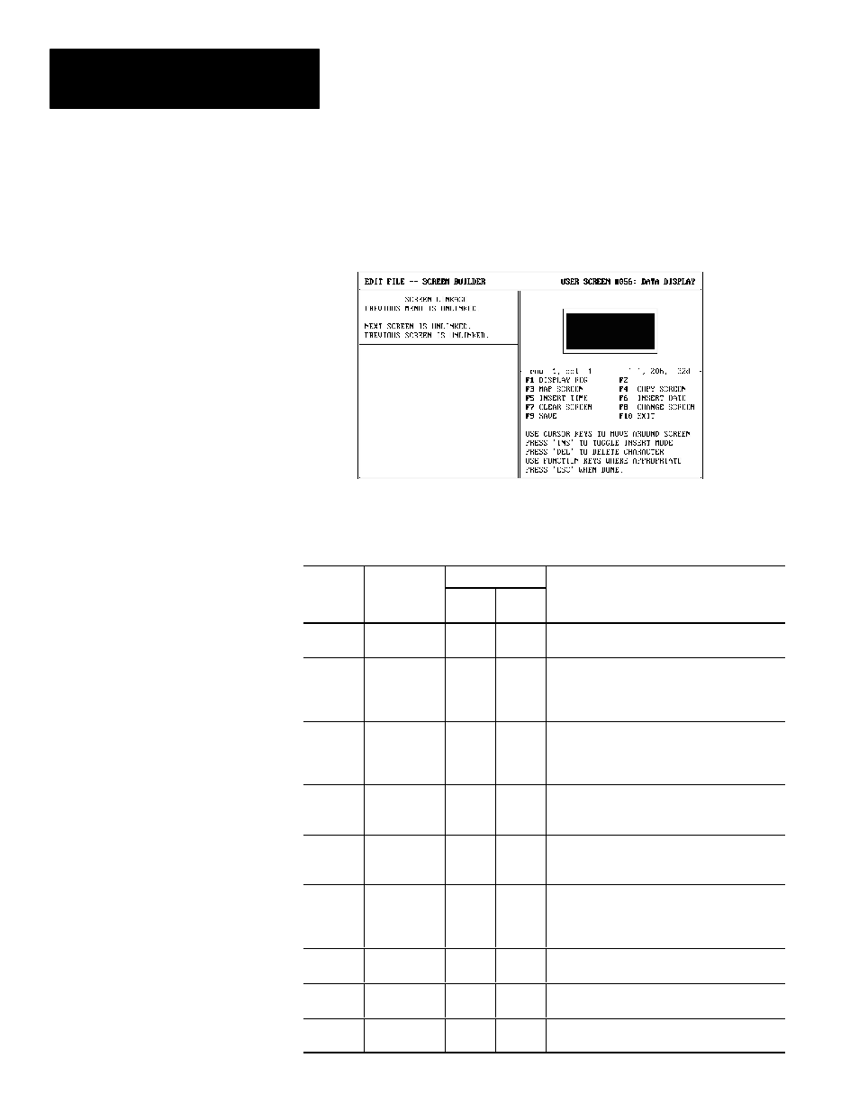 Data display screen builder | Rockwell Automation 2707-NP DTAM Programming Software User Manual | Page 58 / 184