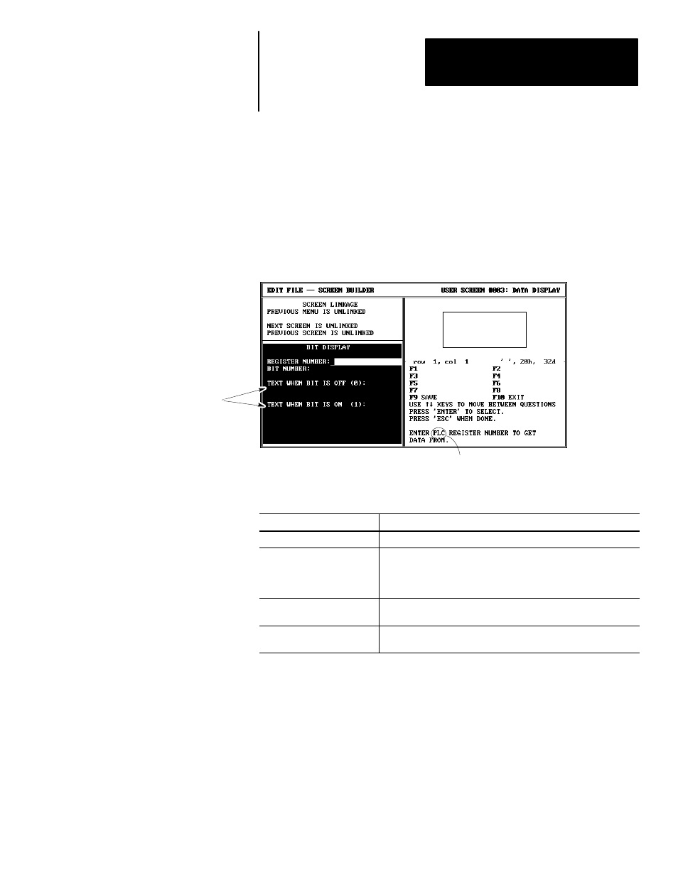 Display register format selections | Rockwell Automation 2707-NP DTAM Programming Software User Manual | Page 61 / 184