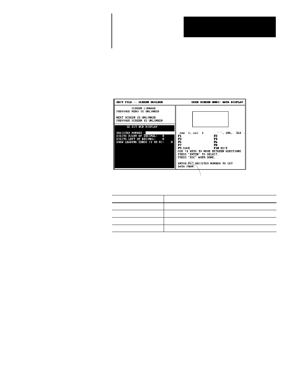Display register format selections | Rockwell Automation 2707-NP DTAM Programming Software User Manual | Page 65 / 184