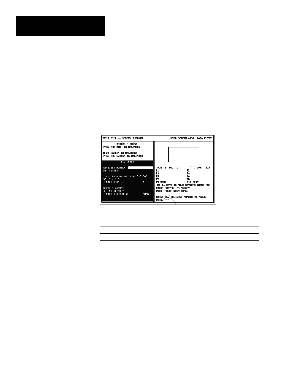 Data entry register format selections | Rockwell Automation 2707-NP DTAM Programming Software User Manual | Page 74 / 184