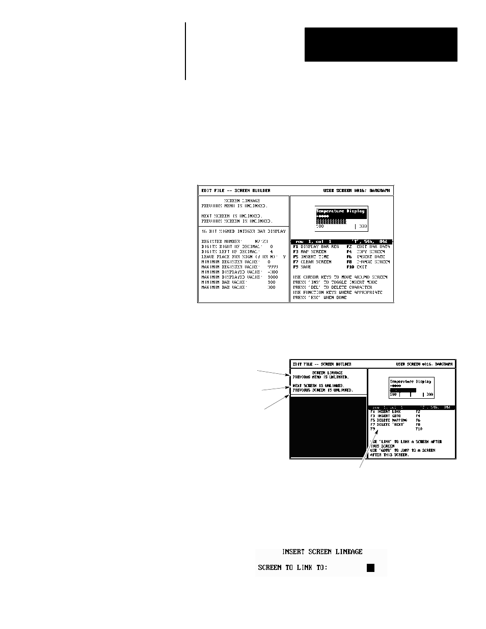 Linking example | Rockwell Automation 2707-NP DTAM Programming Software User Manual | Page 99 / 184