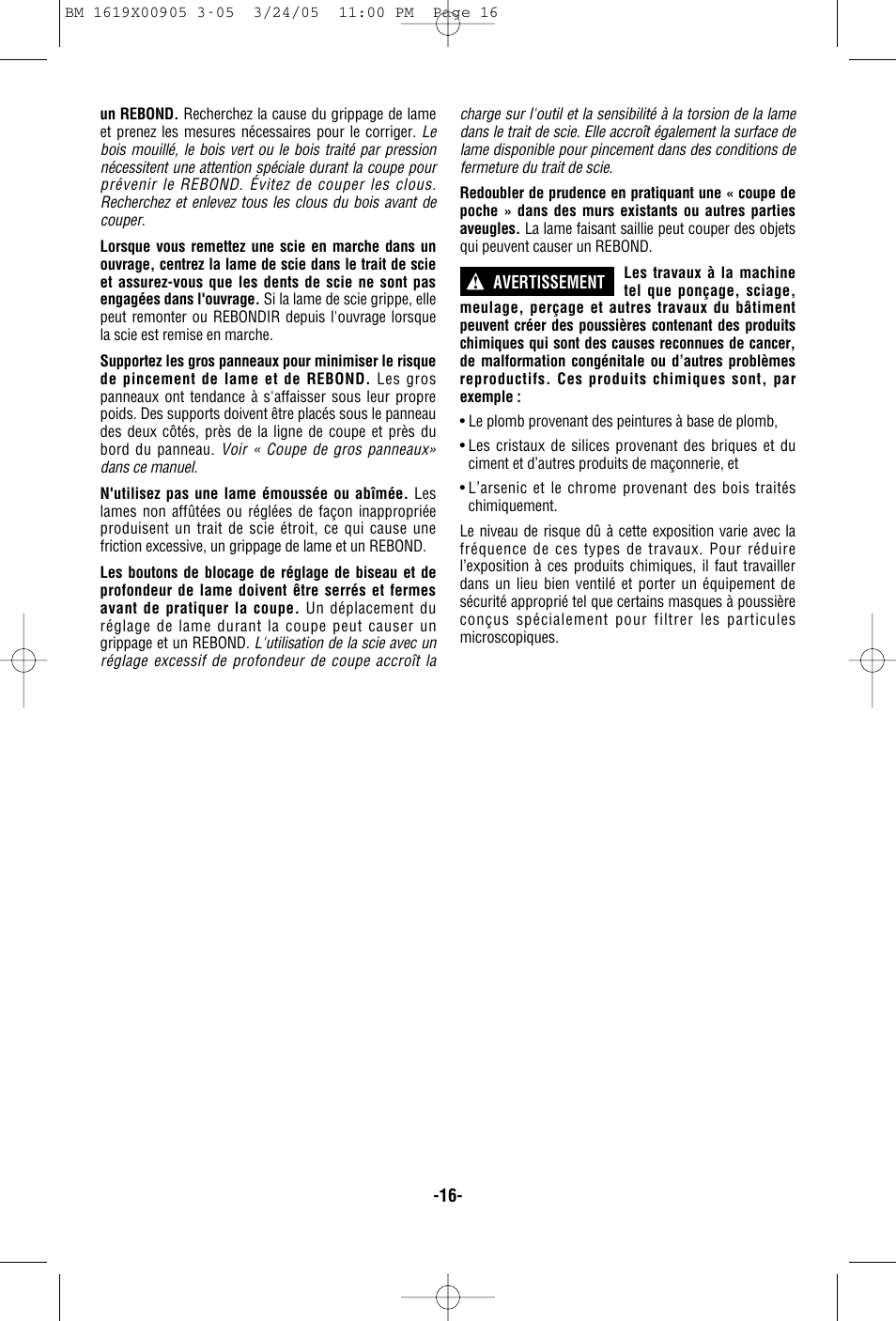 Bosch 1656 User Manual | Page 16 / 36