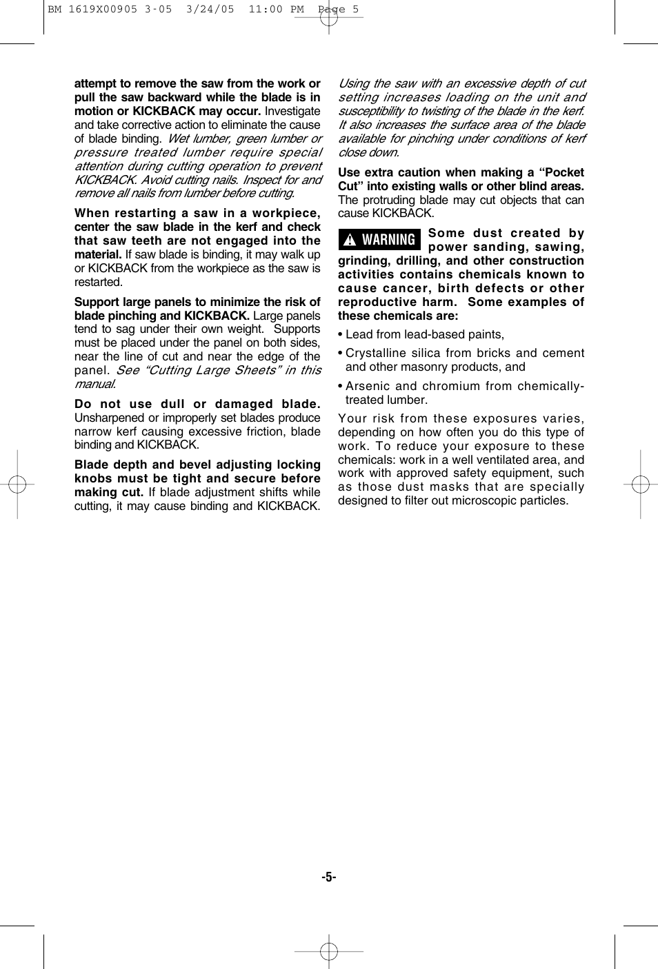 Bosch 1656 User Manual | Page 5 / 36