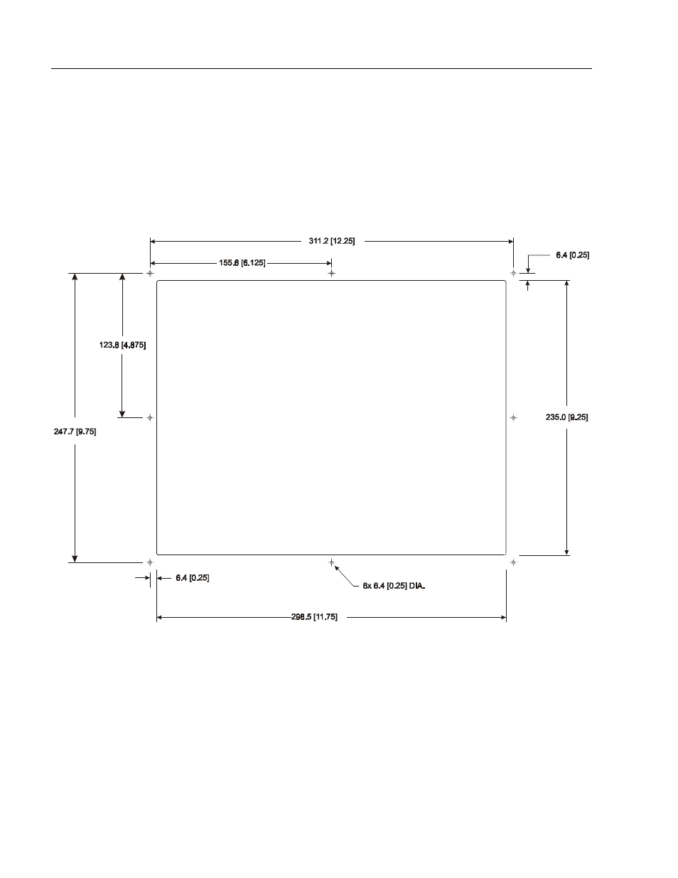 Panel mounting procedure | Rockwell Automation 6185-A 10 Inch Monitor User Manual User Manual | Page 10 / 31