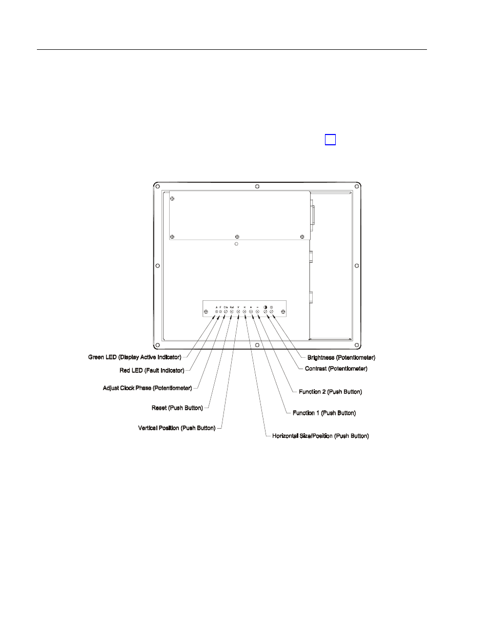 Controls | Rockwell Automation 6185-A 10 Inch Monitor User Manual User Manual | Page 20 / 31