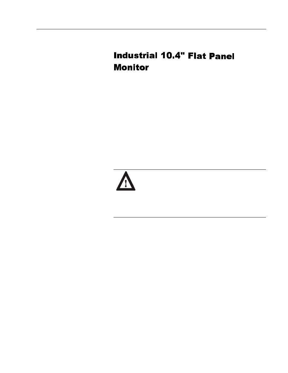 Industrial 10.4" flat panel monitor, Description | Rockwell Automation 6185-A 10 Inch Monitor User Manual User Manual | Page 3 / 31