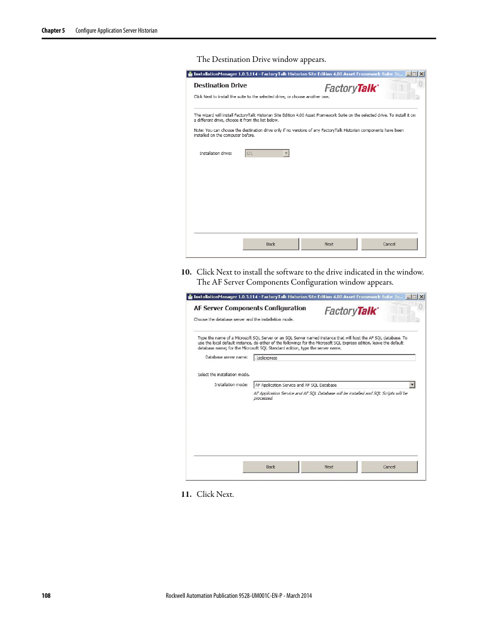 Rockwell Automation 9528-APPOWSENE Virtual Image Templates User Manual User Manual | Page 108 / 120